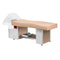 Head Spa Treatment Bed Gabbiano 017 - Beige and Gold