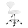 Salon Stool Azzurro 156F Bump-Up - Snow White