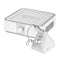 Nail Drill Exo Silent SX7 with Dust Extractor Momo P30 - White-Silver