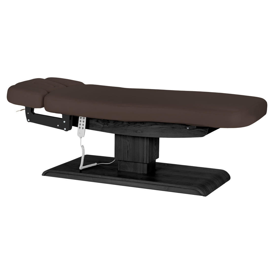 Massagetafel Elektrisch Sillon Relax Donkerbruin-Zwart - afbeelding 4