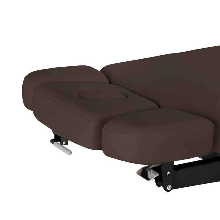 Massagetafel Elektrisch Sillon Relax Donkerbruin-Zwart - afbeelding 13