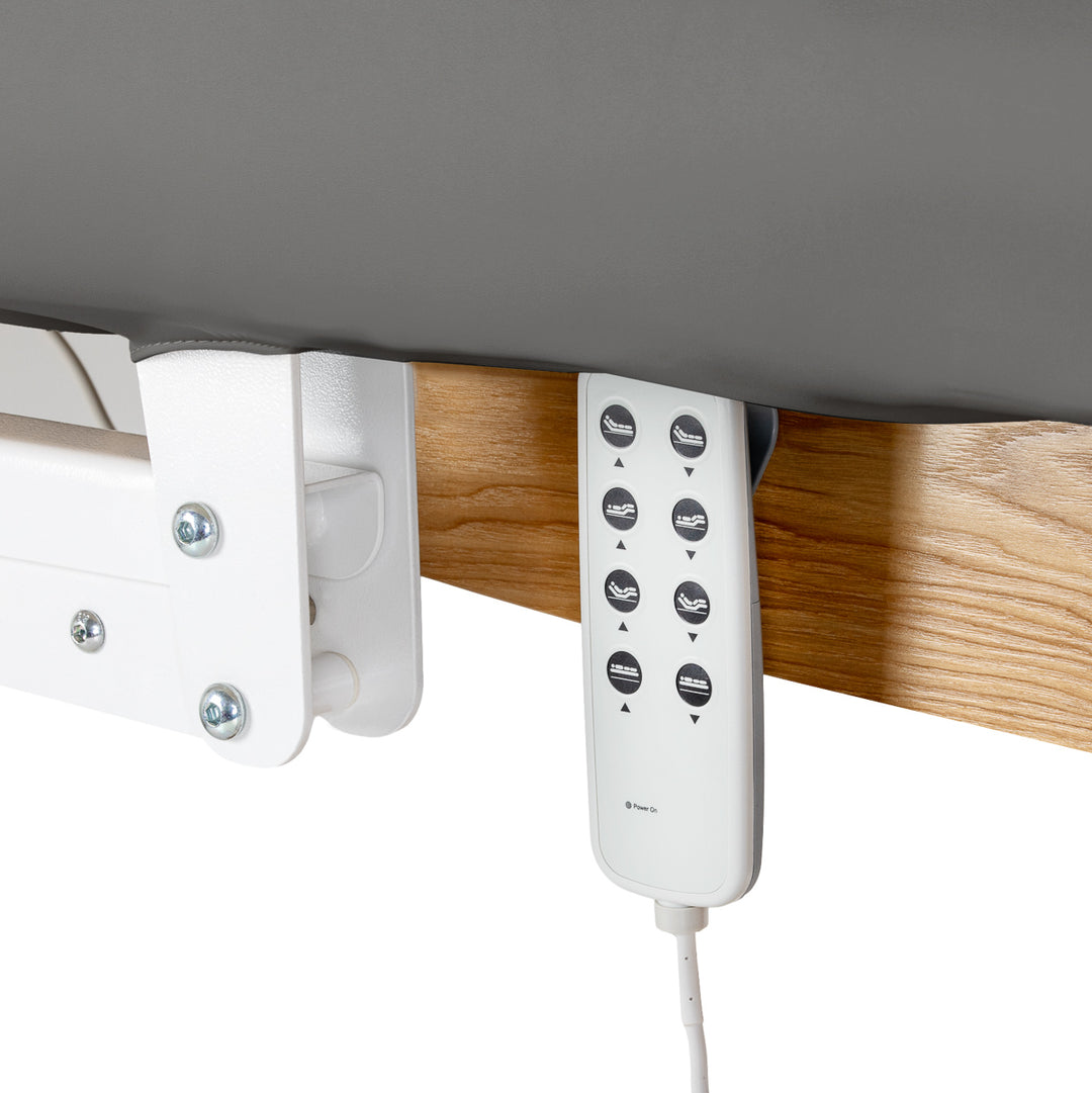 Massagetafel Elektrisch Sillon Relax Grijs-Lichtbruin - afbeelding 7