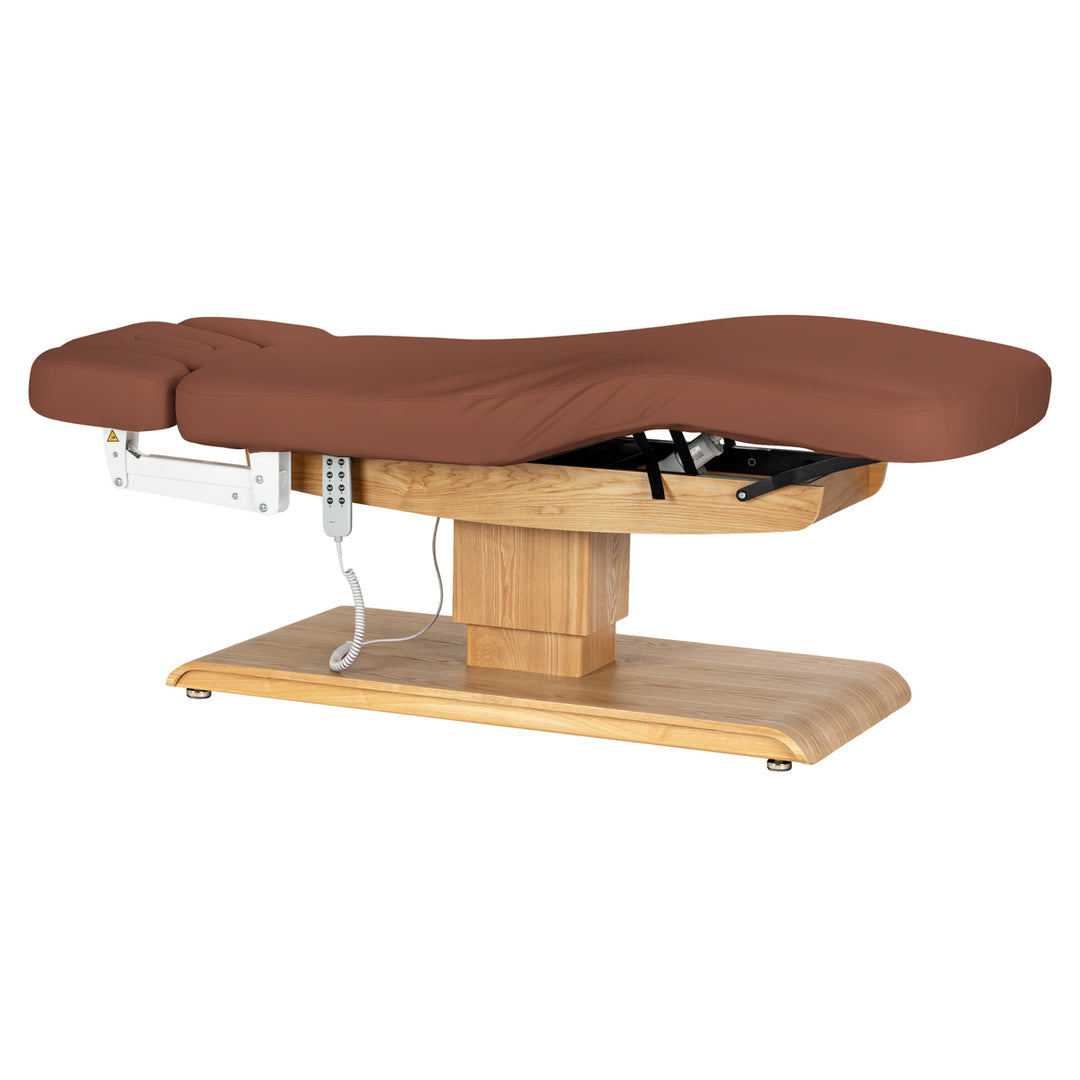 Massagetafel Elektrisch Sillon Relax Bruin-Lichtbruin - afbeelding 3