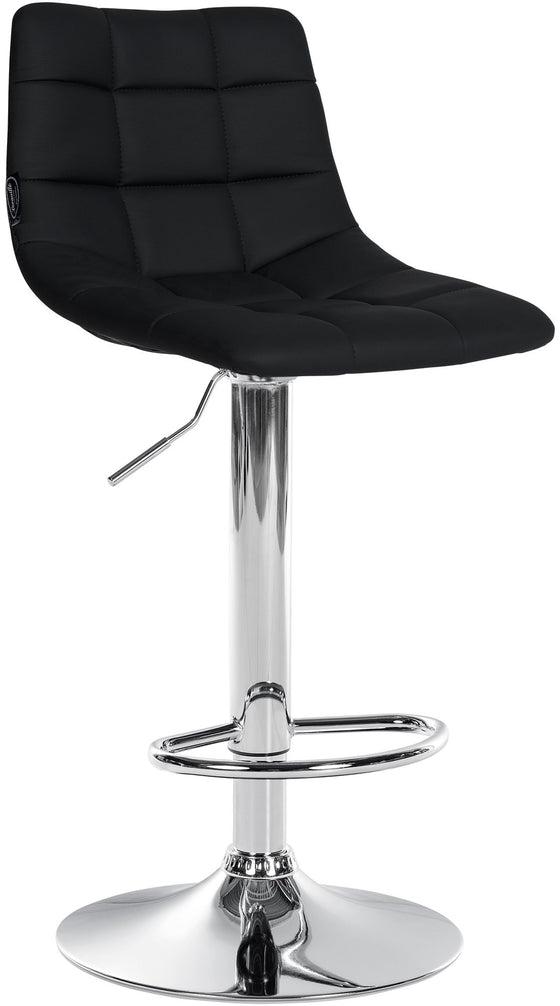 Bar Stool, Adjustable, Swivelling - Black