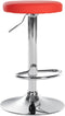 Bar Stool 109, Adjustable, Swivelling - Red