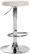 Bar Stool 109, Adjustable, Swivelling - White