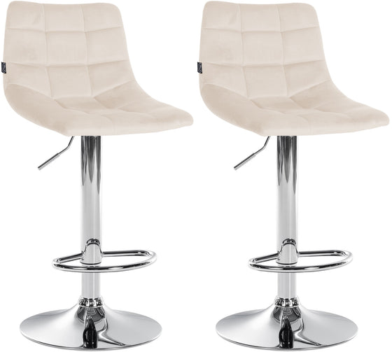 Bar Stool Set 107 - Cream