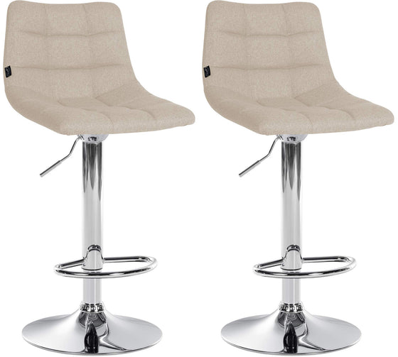Bar Stool Set 107 - Cream