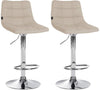 Bar Stool Set 107 - Cream
