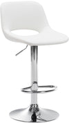 Bar Stool 106 with Backrest - White