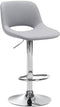Bar Stool 106 with Backrest - Grey
