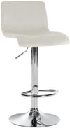 Bar Stool 105, Adjustable and Swivelling - Cream