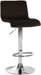 Adjustable Swivel Bar Stool with Backrest 105 - Brown
