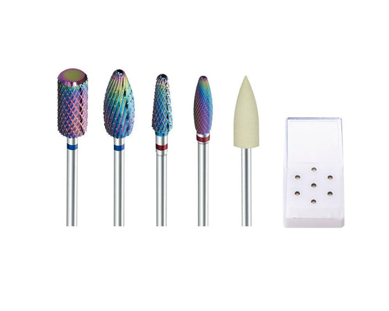 Nail Drill Bit Set Promed Modelage Rainbow