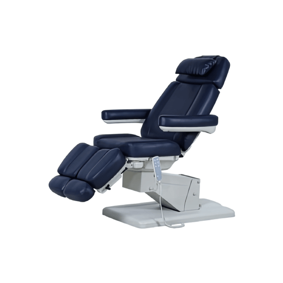Electric Treatment Chair P Clinic Jupiter 3 - Azure Blue