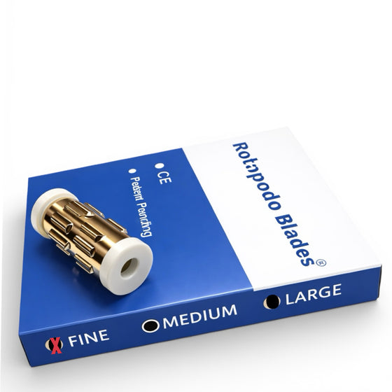Pedicure Rasp PodoMonium RotoPodo Fine - Set of 10