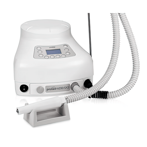 Nail Drill with Dust Extraction Promed 4030 SX 2 - White