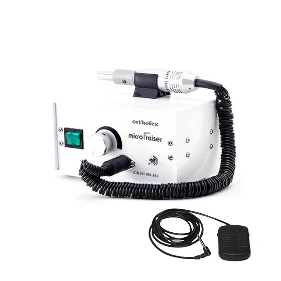 Nail Drill Orthofex Micro-Fraiser with Foot Pedal - White