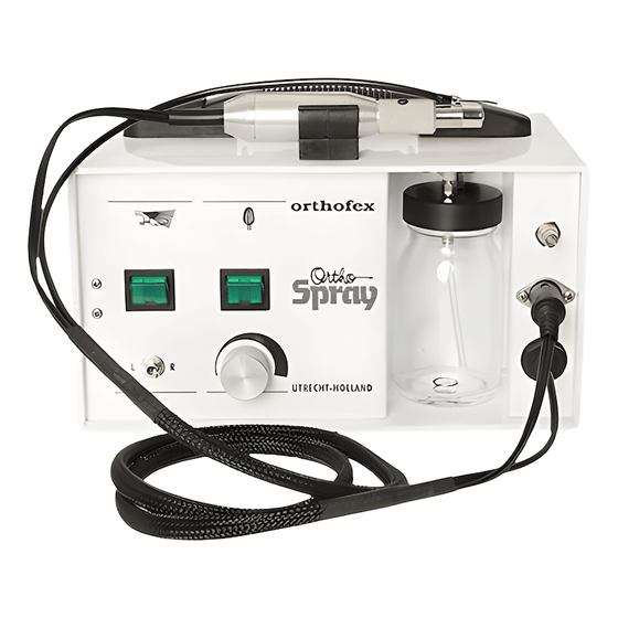 Wet Technique Podiatry Drill Orthofex Ortho-Spray - White