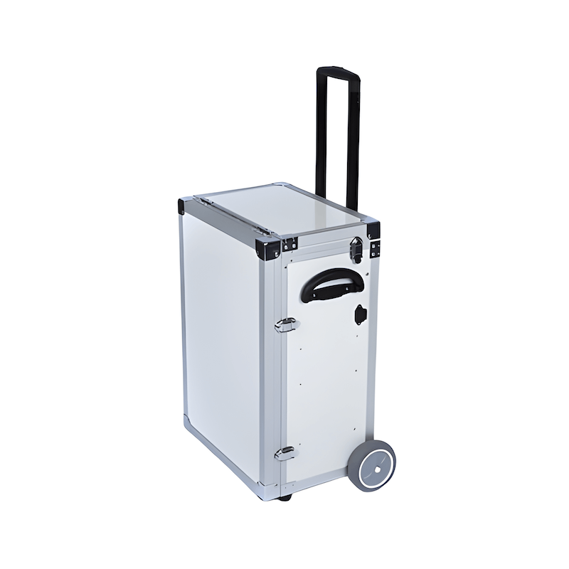 Pedicurekoffer met Trolley PodoMobile Maxi Pearl White 1