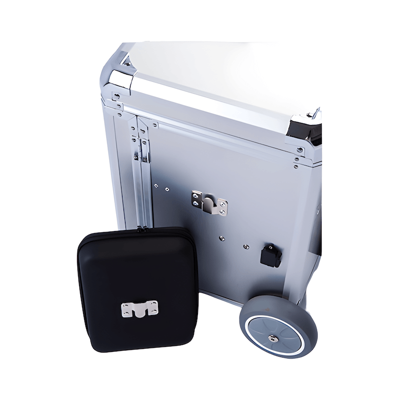 Pedicurekoffer met Trolley PodoMobile Midi Grey Blue 10