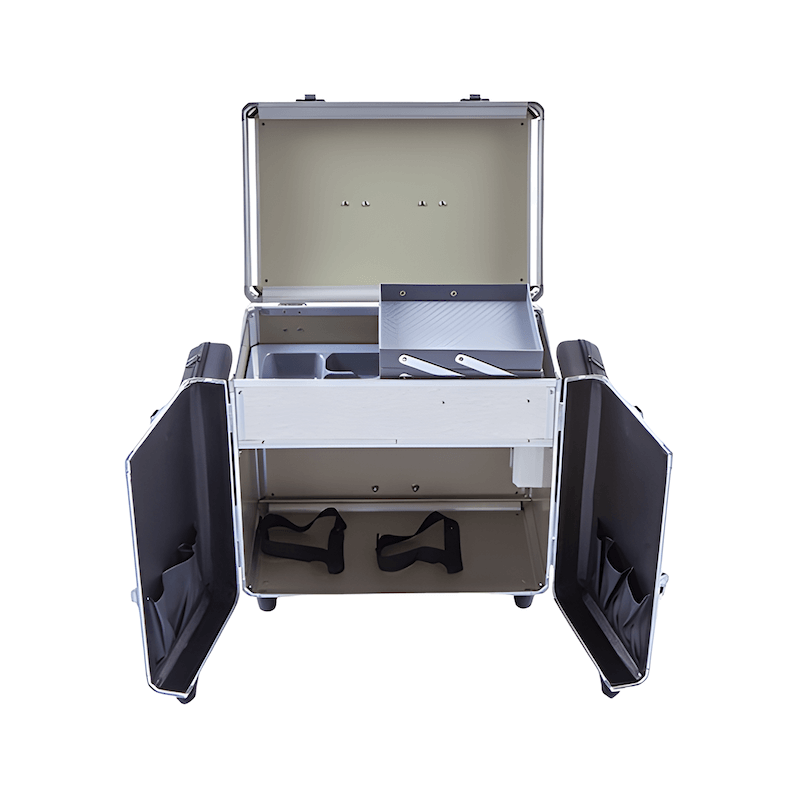 Pedicurekoffer met Trolley PodoMobile Midi Pearl White 10