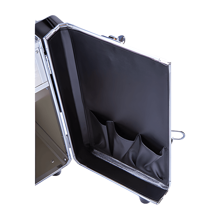 Pedicurekoffer met Trolley PodoMobile Midi Brush Silver 10