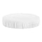 Stool Cover Terry - White