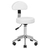 Adjustable Saddle Stool AM-304 - White