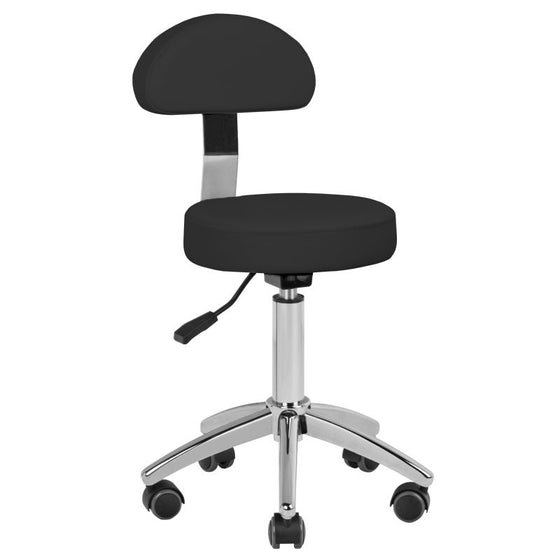 Adjustable Saddle Stool AM-304 - Black