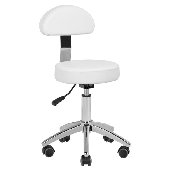 Pedicure Stool 304P - White