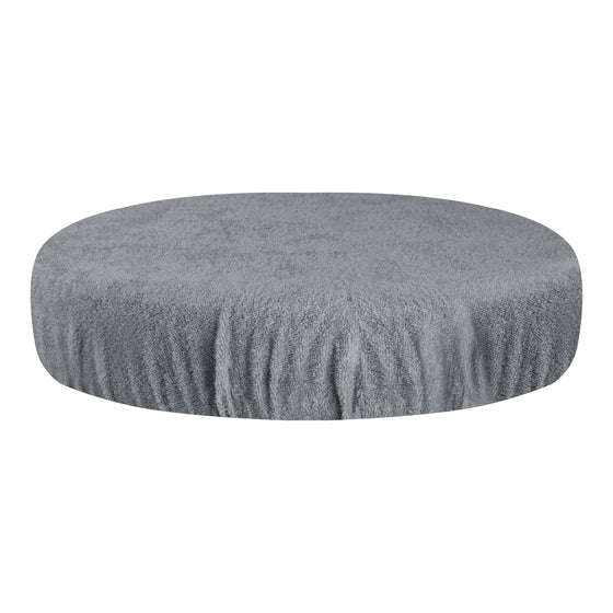 Stool Cover Terry - Grey