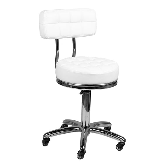 Salon Stool AM-877 - White