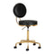 Salon Stool H5 - Gold and Black