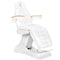 Electric Treatment Chair Lux 3 Motors with Heating - White