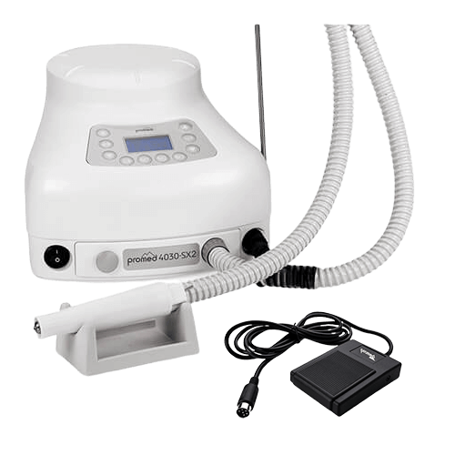 Nail Drill Promed 4030 SX 2 with Foot Pedal - White